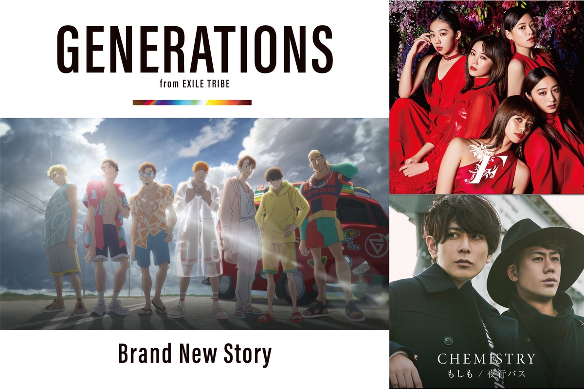 GENERATIONS ポスター　Brand New Story GENERATIONS from EXILE TRIBE New Single「Brand New Story」 7