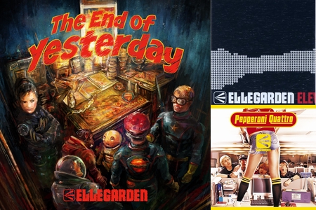 ELLEGARDEN わざとらしい The End of Yesterdayのポスター B2