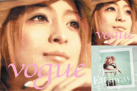 浜崎あゆみ　B2ポスター　【SEASONS Far away vogue】 浜崎あゆみ vogue〜far away〜seasons” by 浜崎あゆみ - プレイリスト