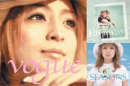 浜崎あゆみ　vogue far away seasons 3部作　B1ポスター 浜崎あゆみ vogue far away seasons 3部作 B1ポスター - メルカリ