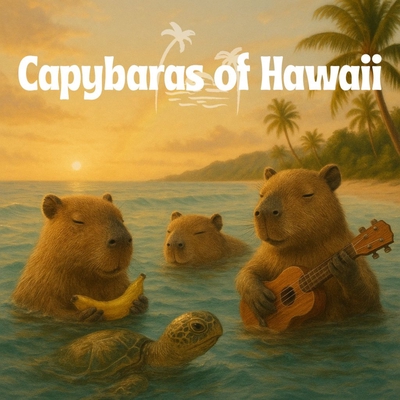 Capybaras of Hawaii” by カピ王国 - トラック・歌詞情報 | AWA