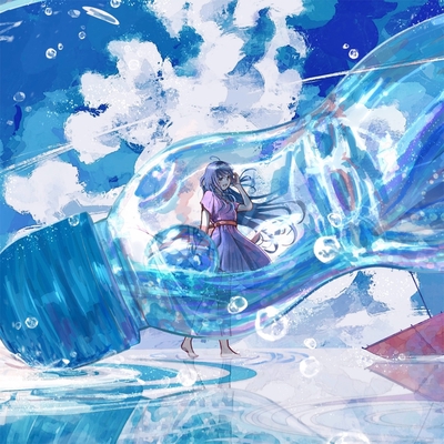 絵画「蝉時雨」　水彩画 蝉時雨” by ナツノセ - トラック・歌詞情報 | AWA