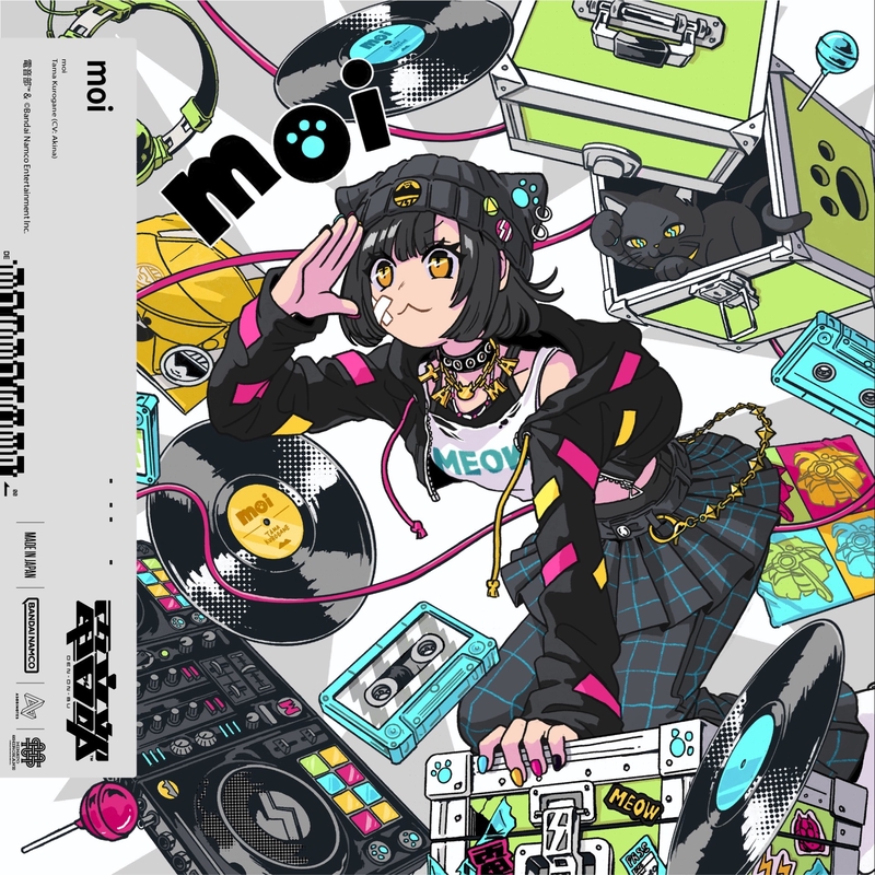 moi” by 電音部、黒鉄たま (CV: 秋奈)、はしメロ、80KIDZ - トラック